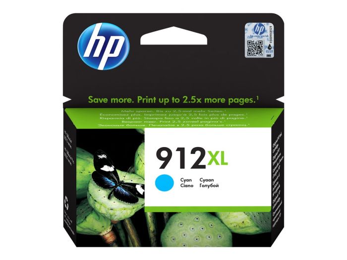 HP 912XL High Yield Cyan Ink – 2