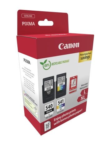 Canon PG-540L/CL-541XL (5224B012) Photo value pack Rašalinių kasečių komplektas, BK/CMY – 2