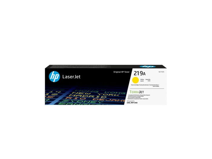 HP 219A Yellow Org LJ Toner Cartridge