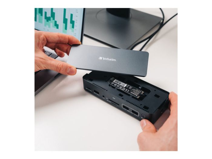 VERBATIM Usb-C Pro Docking Station 15 – 6