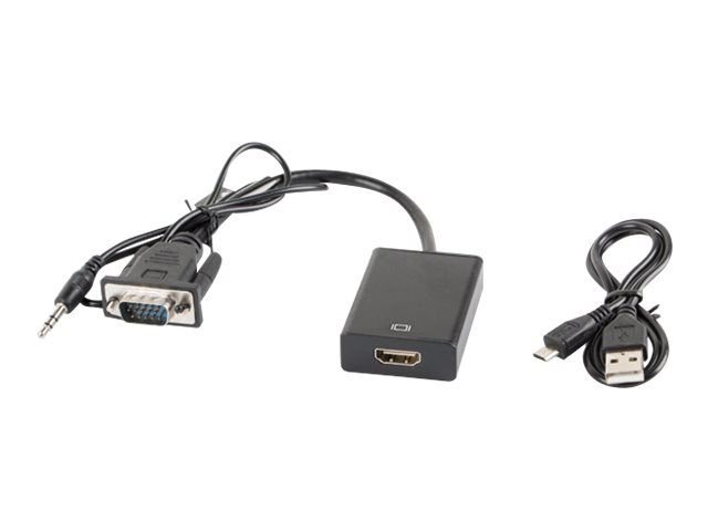 LANBERG AD-0021-BK adapter VGA F
