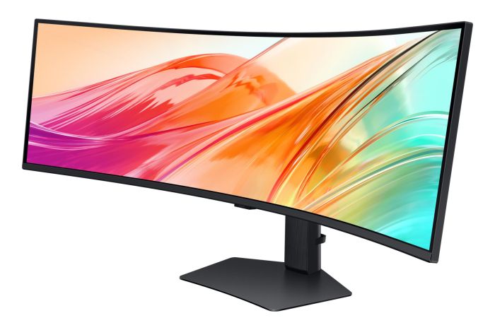 LCD Monitor SAMSUNG Dual QHD LCD Curved 49" – 9