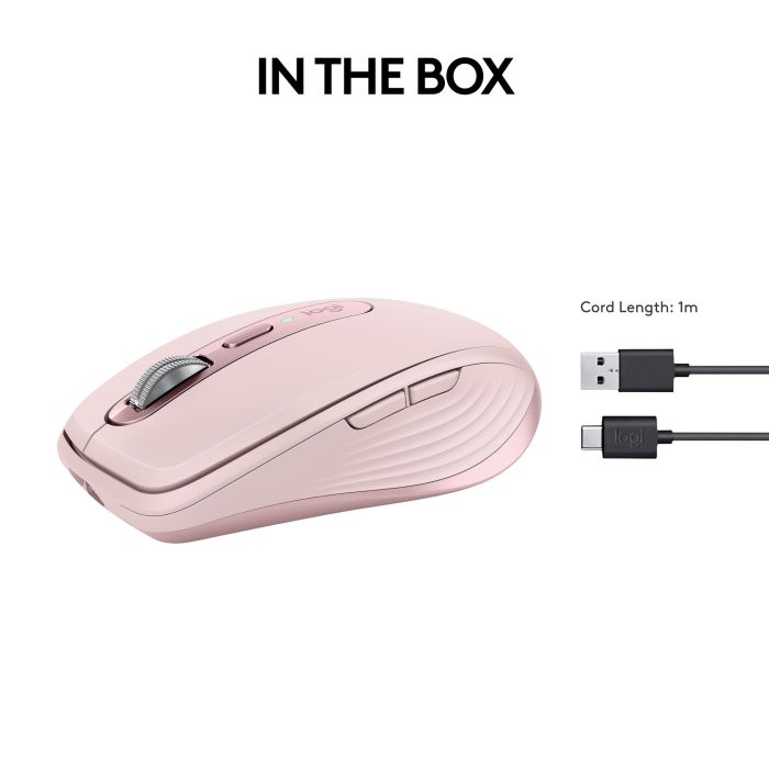MOUSE USB OPTICAL WRL MX 3S/PINK 910-006931 LOGITECH – 17