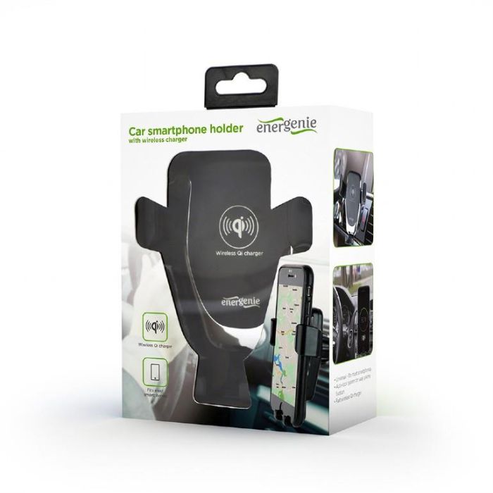 MOBILE HOLDER CAR W/CHARGER QI/EG-TA-CHAV-QI10-01 GEMBIRD – 3