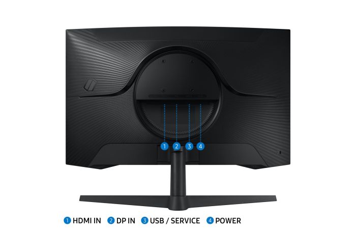 LCD Monitor SAMSUNG Gaming/Curved 27" 165Hz – 12