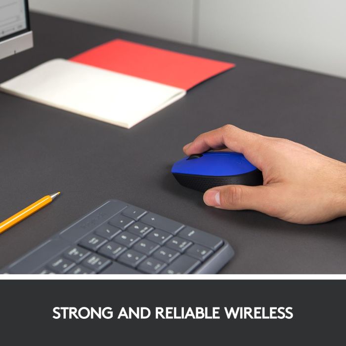 MOUSE USB OPTICAL WRL M171/BLUE 910-004640 LOGITECH – 6