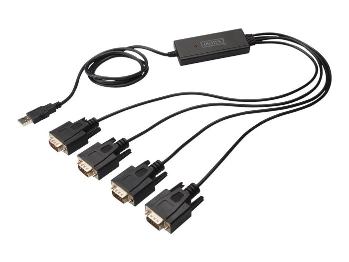DIGITUS USB 2.0 to RS232x4 Cable 1.5M – 3