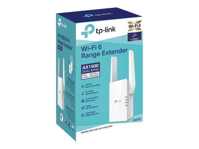 TP-LINK AX1500 Wi-Fi 6 Range Extender – 2