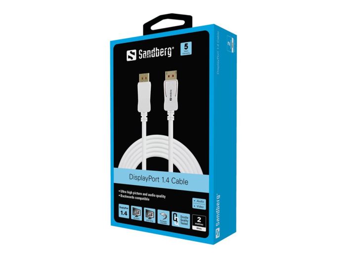 SANDBERG DisplayPort 1.4 8K60Hz 2m – 3