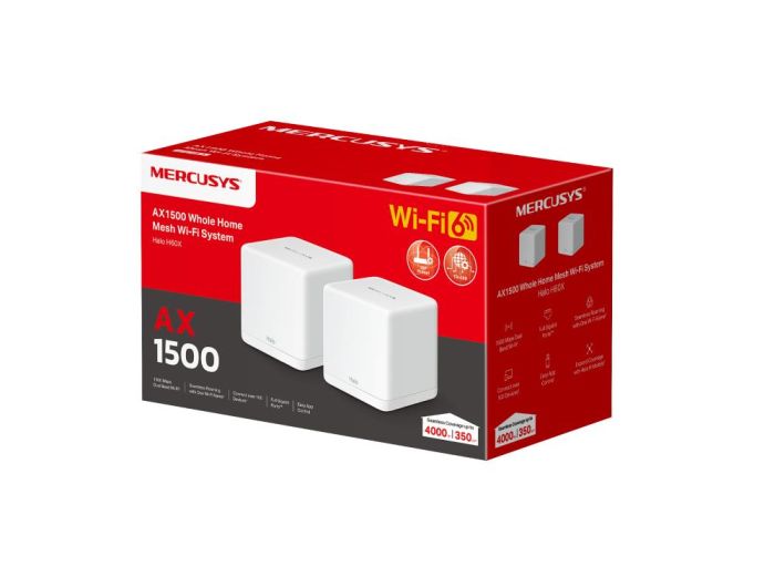 Wireless Router MERCUSYS 2-pack 1500 Mbps Mesh 2x10/100/1000M – 8