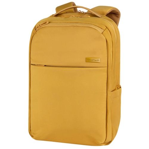 Verslo klasės kuprinė CoolPack Bolt garstyčių spalvos – 14