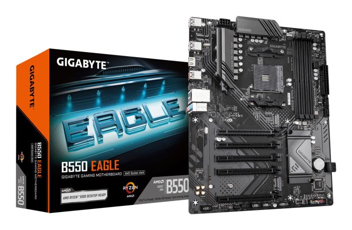 Mainboard GIGABYTE AMD B550 ATX 4xSlots B550 EAGLE DDR4