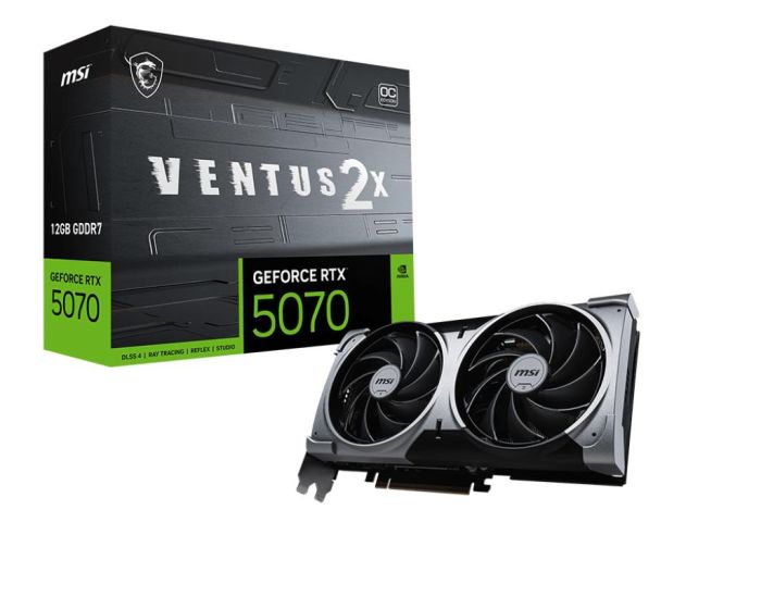 Graphics Card MSI NVIDIA GeForce RTX 5070 GDDR7 12GB