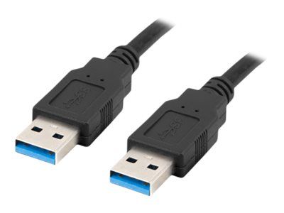 LANBERG cable USB-A M/M 3.0 1.8m black – 2