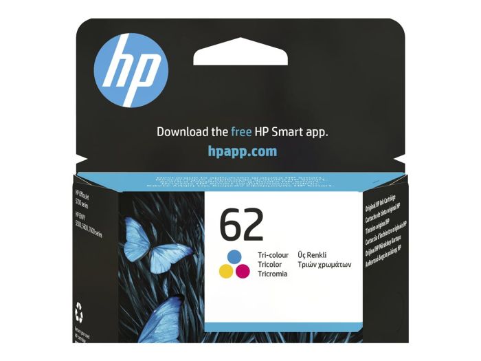 HP 62 Tri-color Ink Cartridge – 11