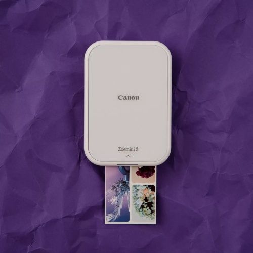 Canon Zoemini 2 Mobilus nuotraukų spausdintuvas spalvotas ZINK 2x 3'', Bluetooth, Balta – 8
