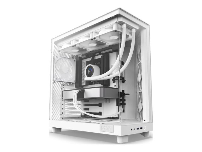 NZXT PC case H6 Flow white