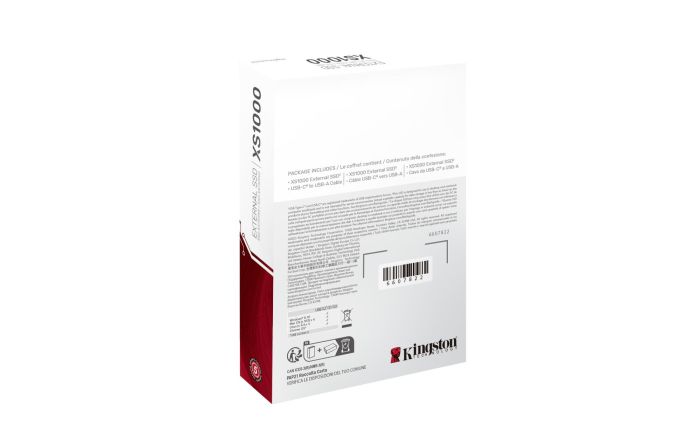 External SSD KINGSTON XS1000 2TB – 4