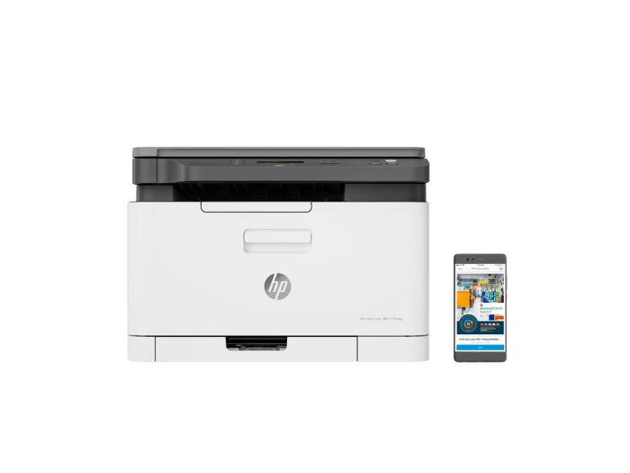 HP Color Laser MFP 178nw Printer – 4