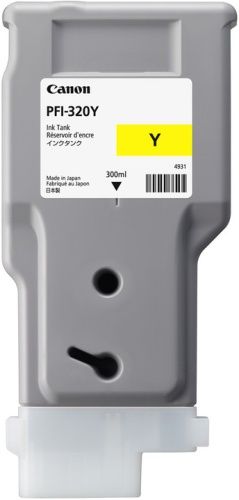 Canon PFI-320Y (2893C001) Rašalinė kasetė, Geltona – 3
