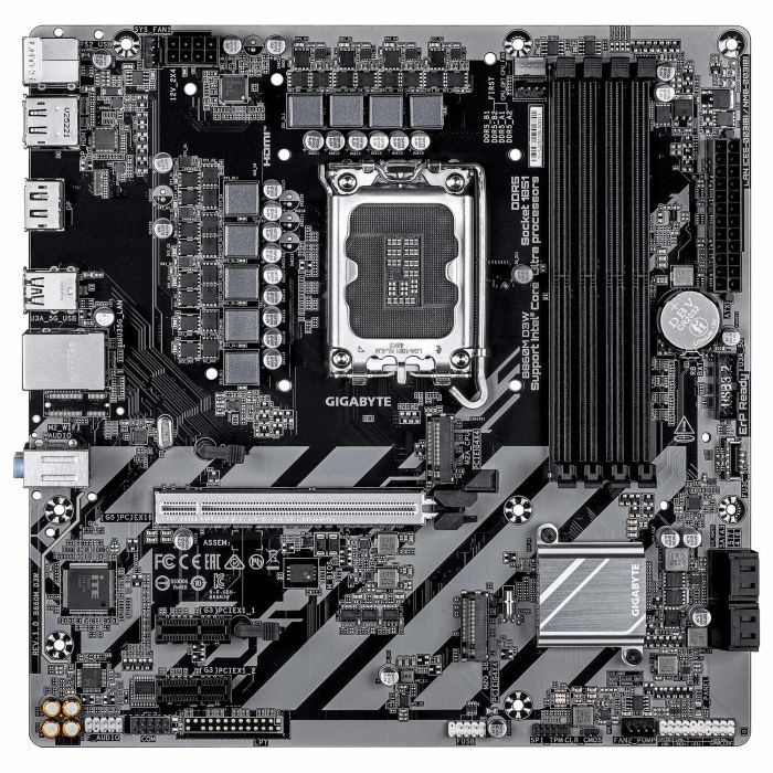 Mainboard GIGABYTE Intel B860 LGA 1851 (Socket V1) micro ATX 4xSlots DDR5 – 2