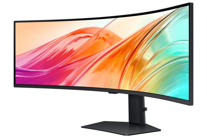 LCD Monitor SAMSUNG Dual QHD LCD Curved 49" – 17