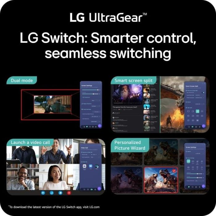 LCD Monitor LG Quad HD LED 32G620B-B 32" – 9