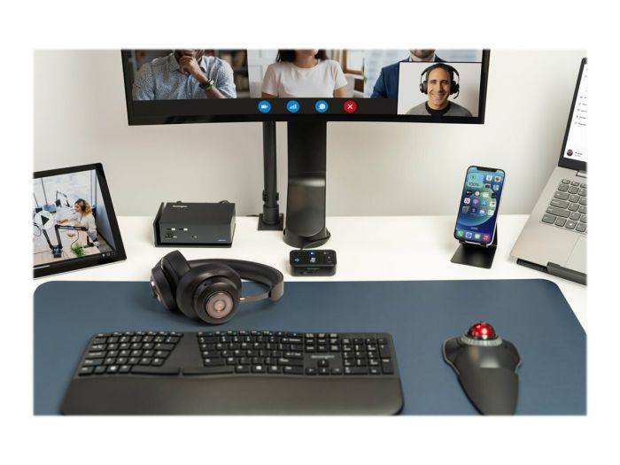 KENSINGTON space-saving monitor arm