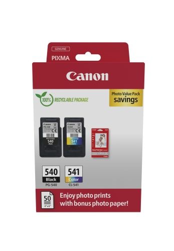 Canon PG-540/CL-541 (5225B013) Photo value pack Rašalinių kasečių komplektas, BK/CMY – 6