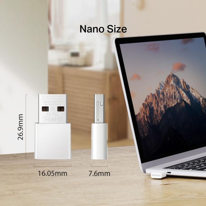 WRL ADAPTER 1300MBPS USB/MA30N MERCUSYS – 2