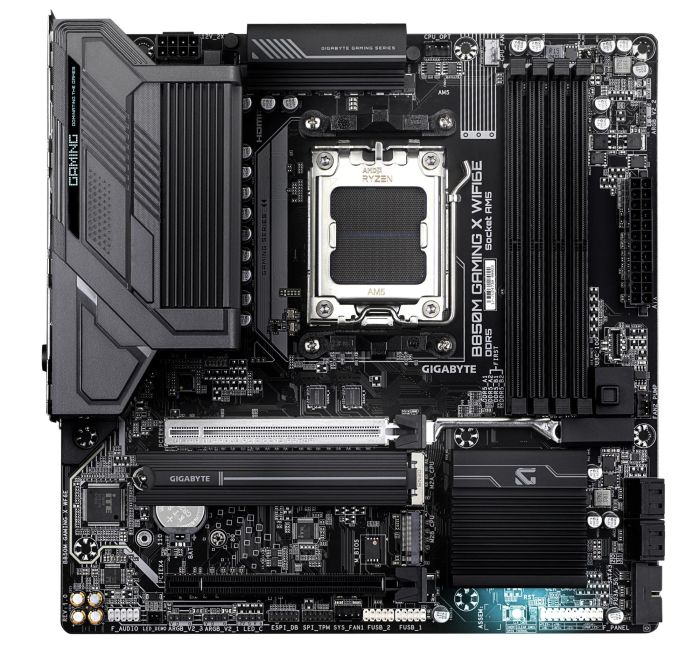 Mainboard GIGABYTE AMD B850 micro ATX 4xSlots GIGABYTE B850M GAMING X WIFI6E – 2