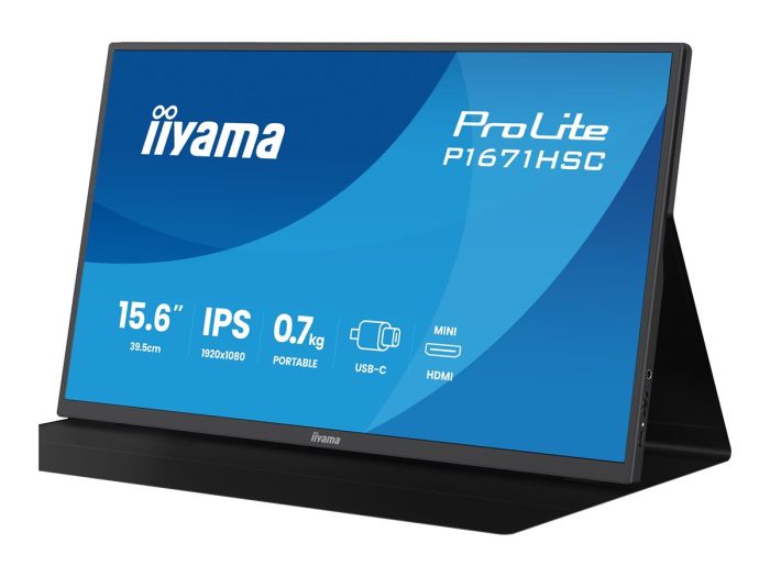 IIYAMA P1671HSC-B1 Portable 15.6inch IPS – 15