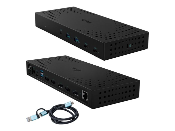 I-TEC USB3.0/USB-C/TB 3x4K Dock G2 PD100 – 5