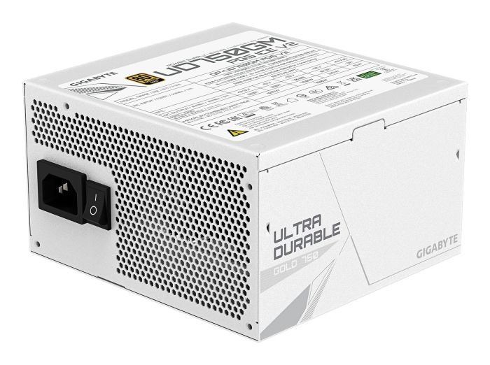Power Supply GIGABYTE UD750GM PG5 ICE ATX 3.1 Efficiency 80 PLUS GOLD PFC Active – 4