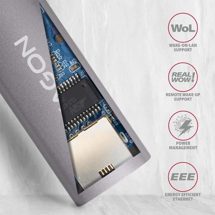 NET ADAPTER USB-C 1GB/ADE-TRC AXAGON – 5