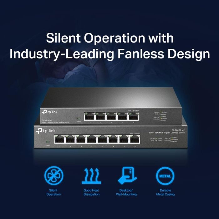 Switch TP-LINK TL-SG108-M2 – 6