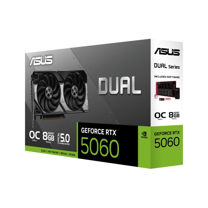 Graphics Card ASUS NVIDIA GeForce RTX 5060 GDDR7 8GB – 15