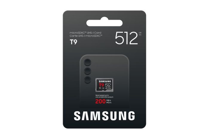 MEMORY MICRO SDXC T9 512GB/V30 MB-MH512T/WW SAMSUNG – 4