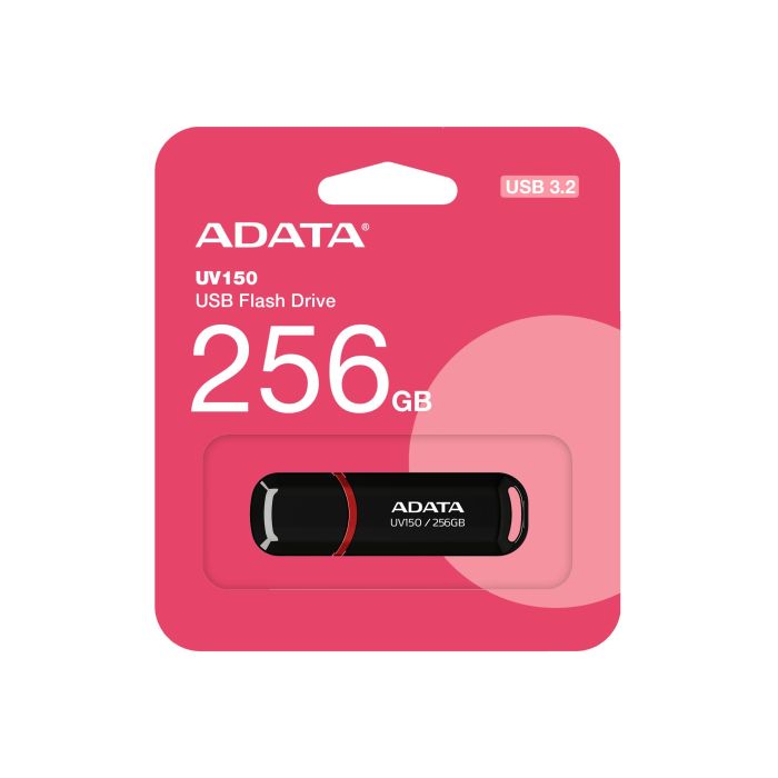 MEMORY DRIVE FLASH USB3 256GB/BLACK AUV150-256G-RBK ADATA – 2
