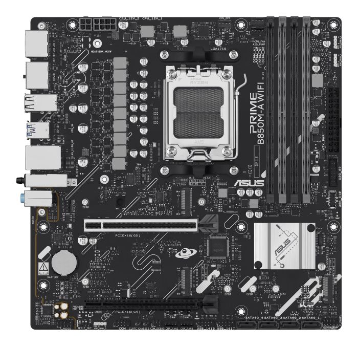 Mainboard ASUS AMD B850 SAM5 Micro-ATX 1xPCI-Express 4.0 16x DDR5 – 2