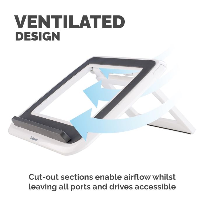 NB ACC STAND QUICK LIFT WHITE/I-SPIRE /17" 8210101 FELLOWES – 6