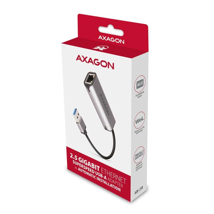 NET ADAPTER USB3.2 2.5G/ADE-25R AXAGON – 7