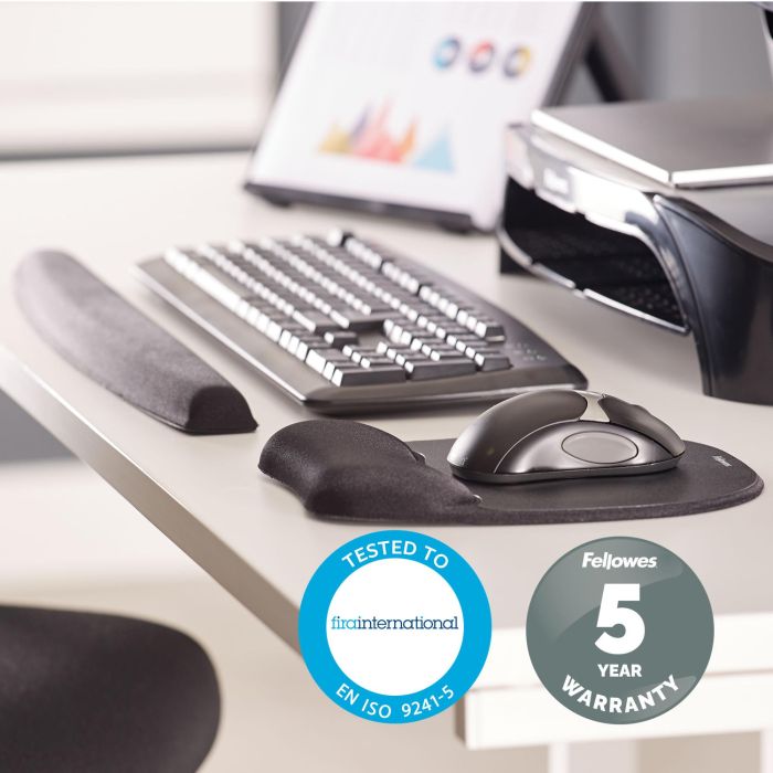 MOUSE PAD MEMORY FOAM/BLACK 9176501 FELLOWES – 4