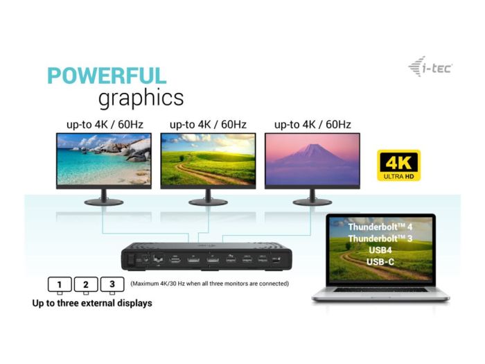 I-TEC USB-C Tripledock PD 100W – 7