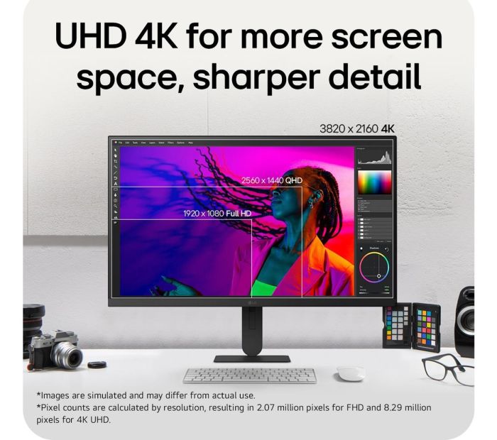 LCD Monitor LG LCD 27U710B-B 27" 4K – 5