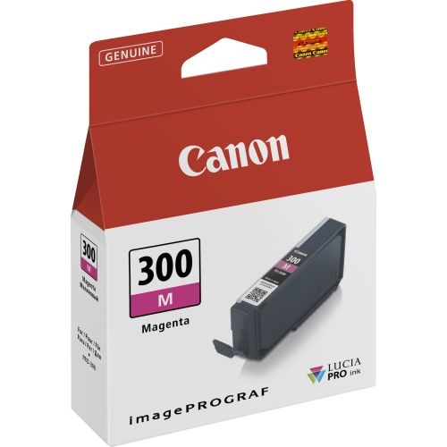 Canon PFI-300M (4195C001) Rašalinė kasetė, Purpurinė – 2