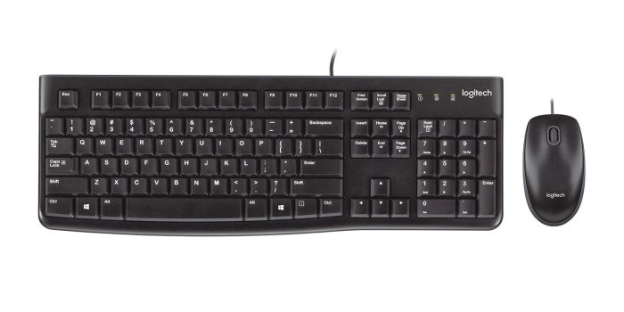 KEYBOARD +MOUSE COMBO MK120/BLACK 920-002562 LOGITECH