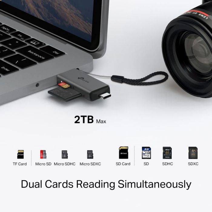 MEMORY READER USB-C SD&MICROSD/UA430D TP-LINK – 6