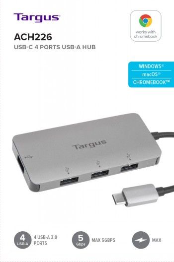 Targus USB-C 4-port Hub Al Case – 2