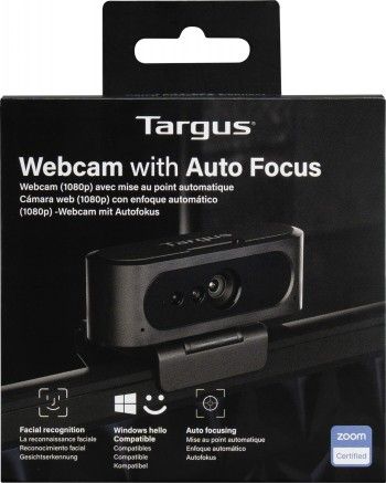 Targus® 2K Webcam With Auto Focus – 9